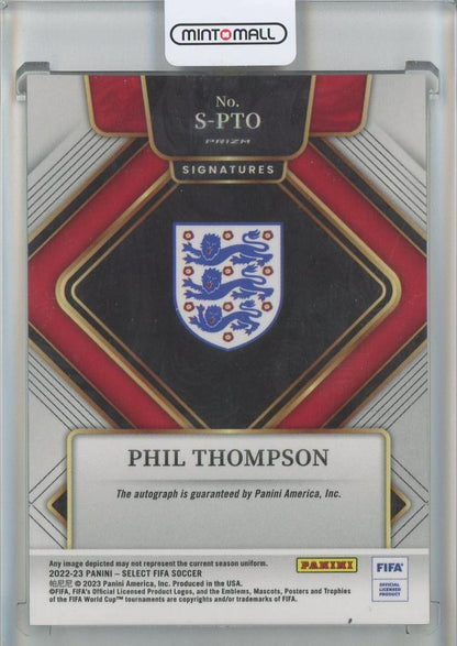 2022-23 Select FIFA Phil Thompson Signatures #5 England