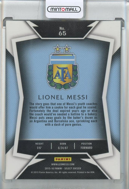 2015-16 Select Lionel Messi #65 Argentina