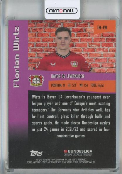 2022-23 Finest Bundesliga Florian Wirtz The Man #TMFW Bayer 04 Leverkusen