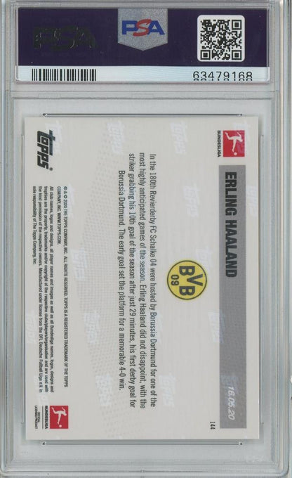 2019 topps now Erling Haaland Bundesliga/#144PSA 10