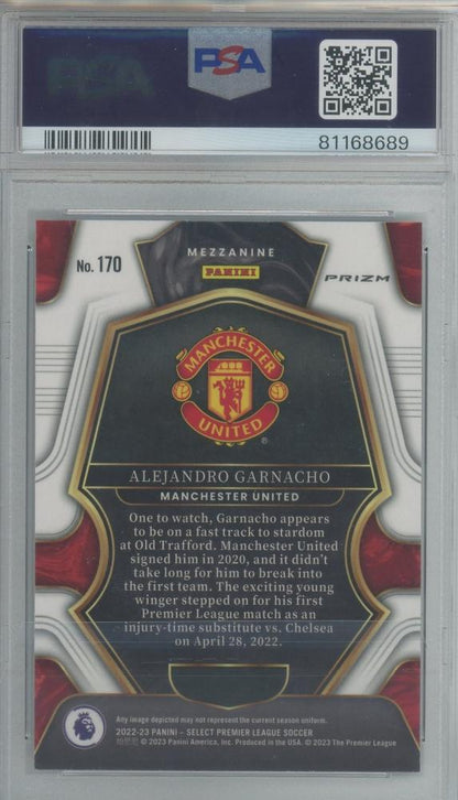 2022-23 Select English Premier League Alejandro Garnacho Multi-Color #170 RCPSA9 Manchester United