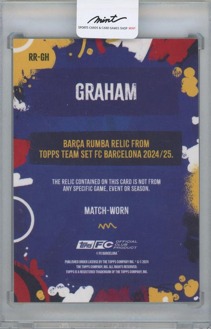 2024-25 TOPPS FC Barcelona Team Set Barca Rumba Relics / CAROLINE GRAHAM HANSEN
