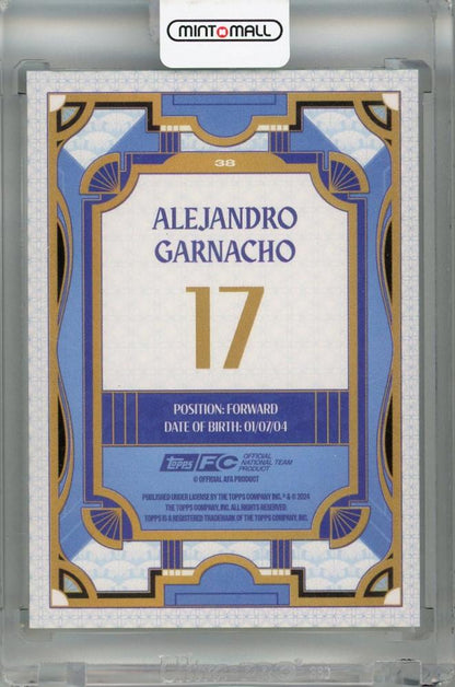 2024-25 Topps Argentina Team Set Alejandro Garnacho Argentine Tango #38