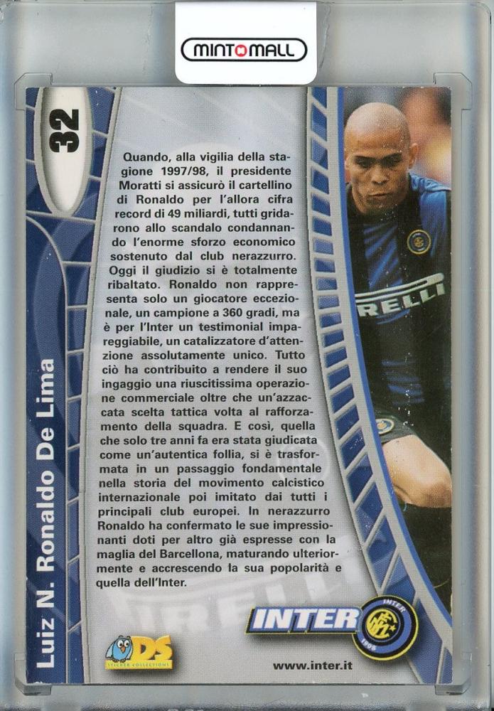 2000 DS INTER Ronaldo #32 FC Inter Milan
