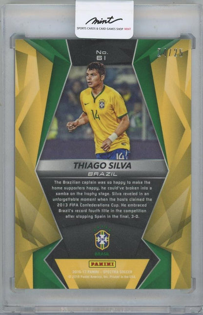 2016-17 PANINI Spectra Pink #61 / THIAGO SILVA(Brazil) 24/25
