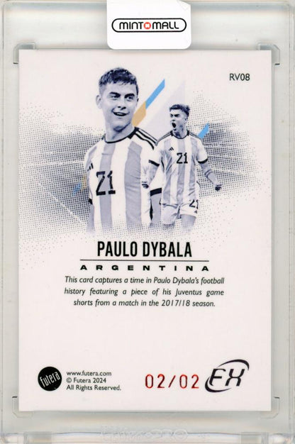 2024 Futera Unique Paulo Dybala Jersey 02/02