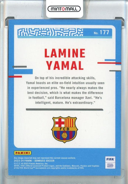 2023-24 Donruss Lamine Yamal #177 FC Barcelona