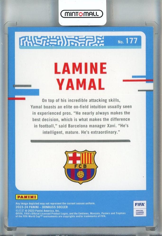 2023-24 Donruss Lamine Yamal #177 FC Barcelona