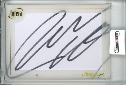 FUTERA UNIQUE NOSTALGIA FOOTBALL HOBBY Roberto Carlos 23ct Gold Plated Framed