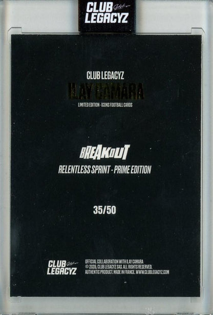 2026 CLUB LEGACYZ ICONS Ilay Camara Breakout35/50 Senegal