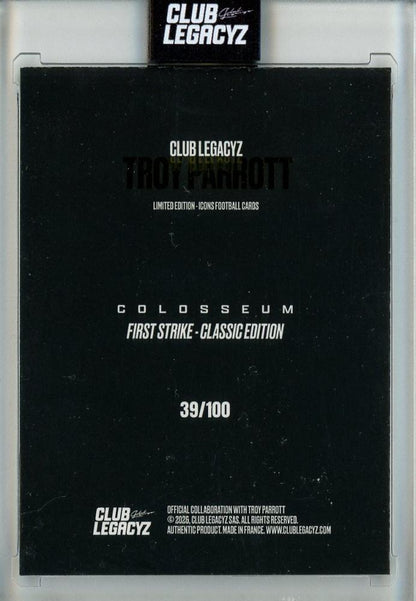 2026 CLUB LEGACYZ ICONS Troy Parrott Colosseum39/100 Alkmaar Zaanstreek