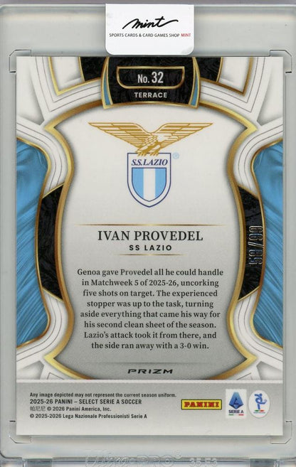 2025-26 PANINI SELECT SERIE A Ivan Provedel #3258/99 SS Lazio