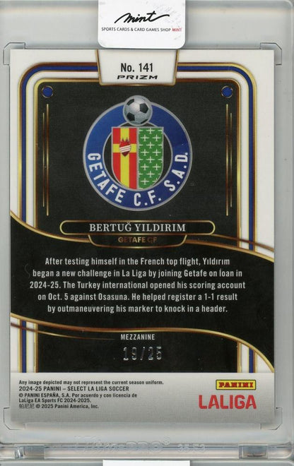 2024-25 PANINI SELECT LA LIGA Bertug Yildirim #14119/25 Getafe CF