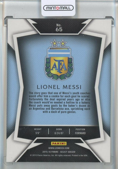 2015-16 Select Lionel Messi #65 Argentina