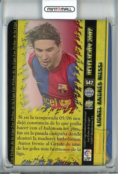 2007-08 Mundicromo Lionel Messi #542 It Is Slightly Difficult