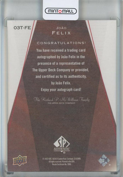 2023 Upper Deck Goodwin Champions Joao Felix SP Authentic