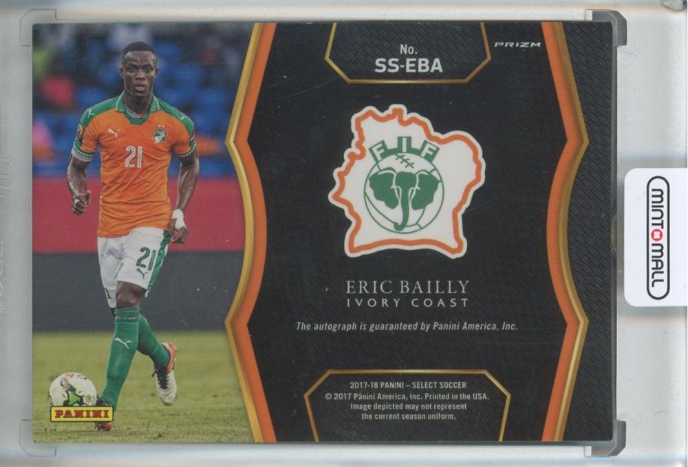 2017-18 Select Eric Bailly Signatures #21