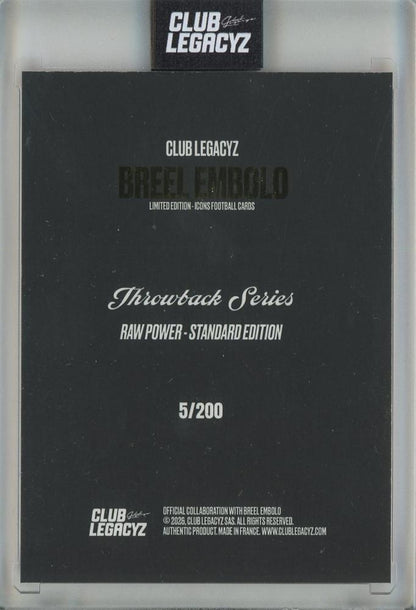 2026 CLUB LEGACYZ ICONS Breel Embolo The Tank5/200 Switzerland