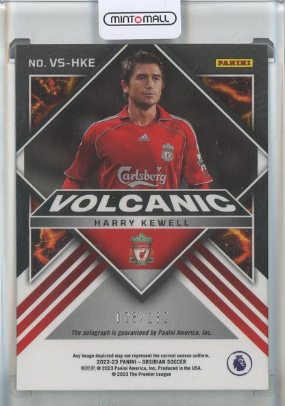 2022-23 Panini Obsidian Harry Kewell Volcanic Signatures #19008/182 Liverpool FC