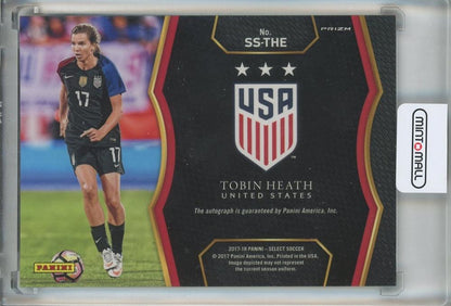 2017-18 Select Tobin Heath Signatures #11 United States National Team