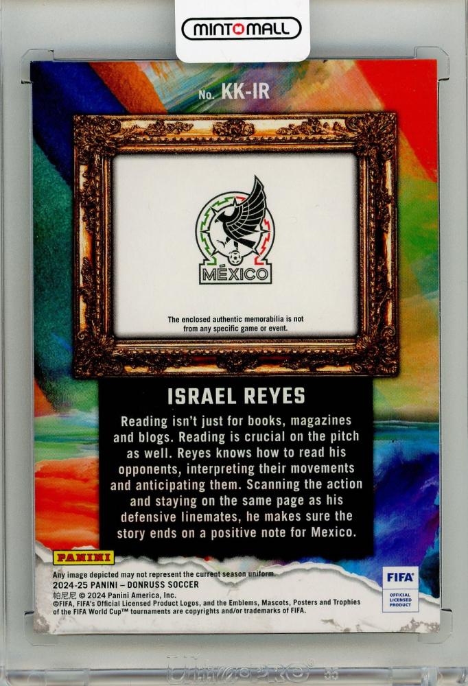 2024-25 PANINI Donruss Israel Reyes Kit Kings #16 Mexico