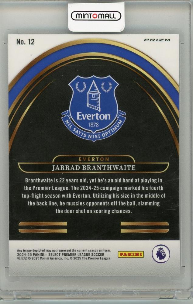 2024-25 PANINI SELECT Jarrad Branthwaite Everton
