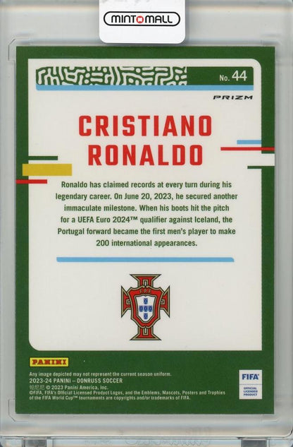 2023-24 PANINI DONRUSS Cristiano Ronaldo #44 Portugal