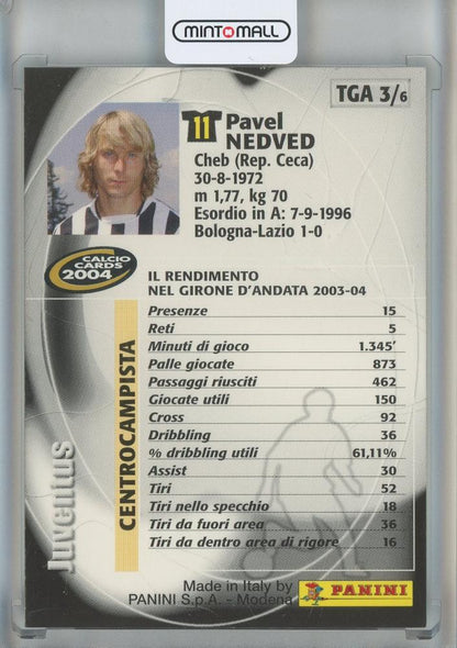 2004 Panini Calcio Pavel Nedved Juventus