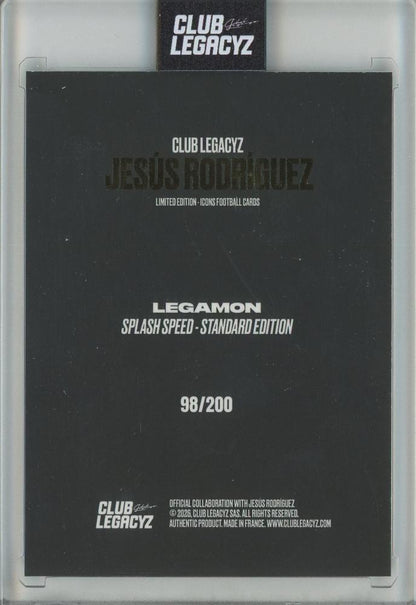 2026 CLUB LEGACYZ ICONS Jesus Rodriguez Legamon98/200