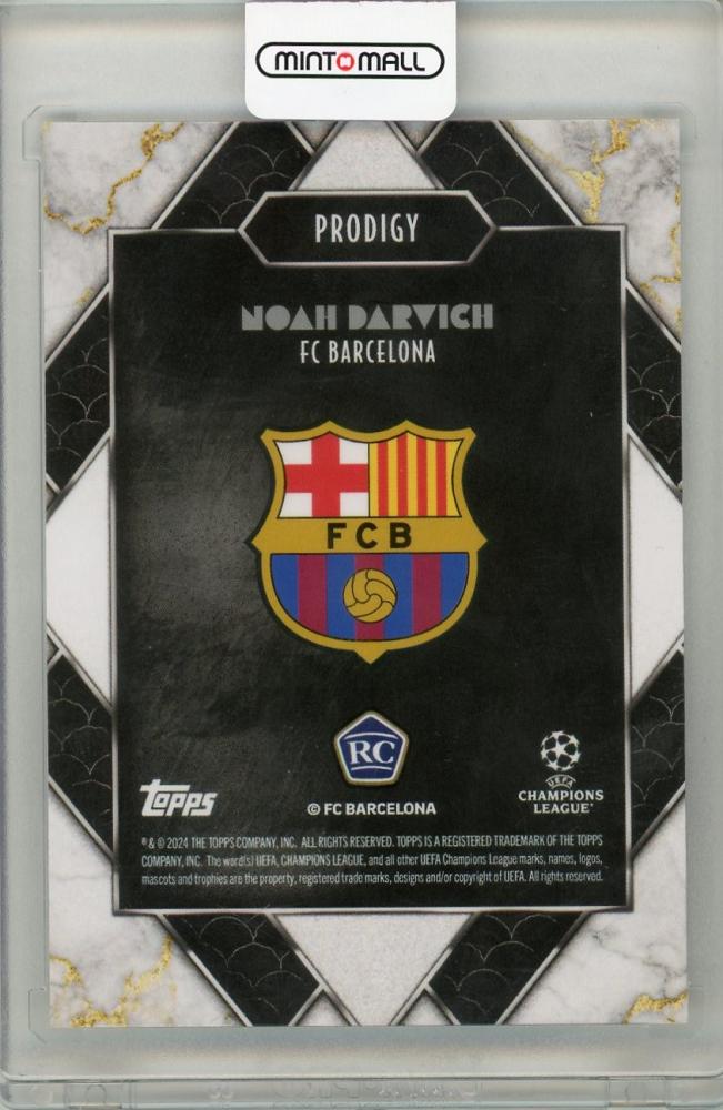 TOPPS 2024 DECO Noah Darvich FC Barcelona