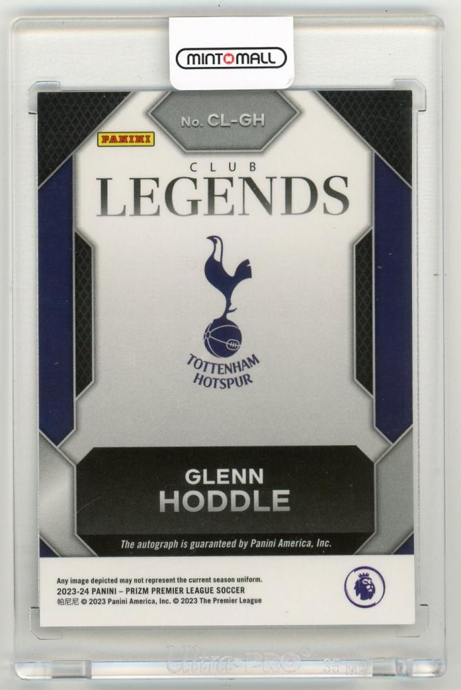 2023-24 Panini Prizm Premier League Glenn Hoddle Club Legends SignaturesCL-GH Tottenham Hotspur