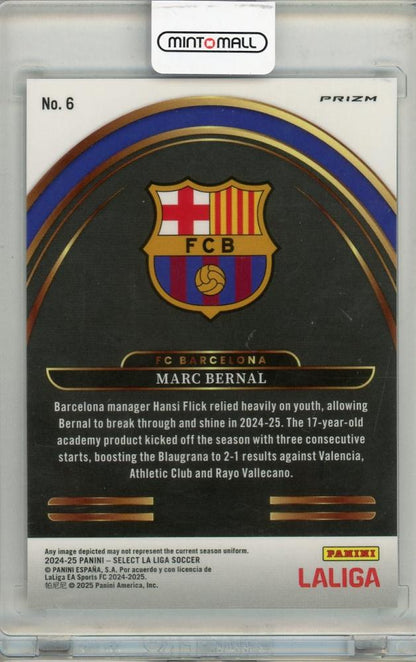 2024-25 PANINI SELECT LA LIGA Marc Bernal FC BARCELONA