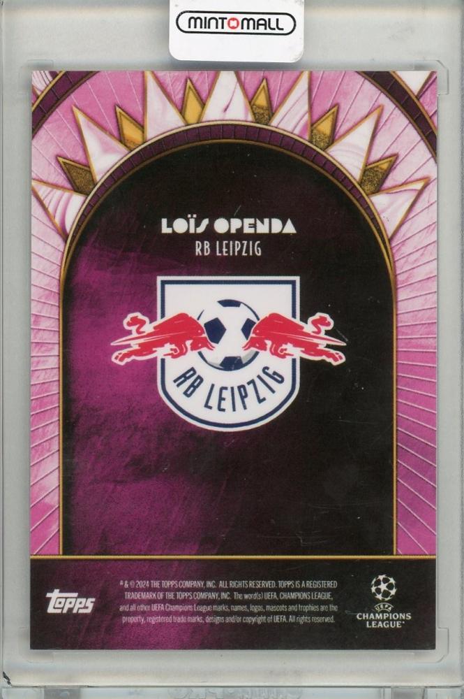 2024 TOPPS DECO Lois Openda 33/75 RB LEIPZIG