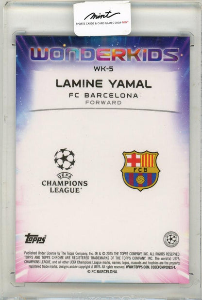 2025 TOPPS UEFA JAPAN EDITION Lamine Yamal