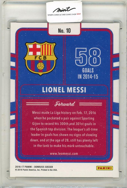 2016-17 Panini Donruss Lionel Messi
