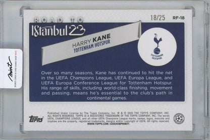2022-23 TOPPS UEFA Club Competitions Road to the Final Orange / HARRY KANE(Tottenham Hotspur) 18/25