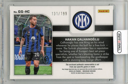 2023-24 PANINI Obsidian Hakan Calhanoglu Galaxy Gear #13131/199 FC Internazionale Milano