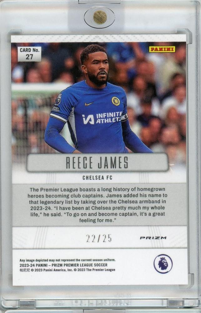 2023-24 Panini PRIZM PREMIER LEAGUE Reece James 22/25 CHELSEA FC