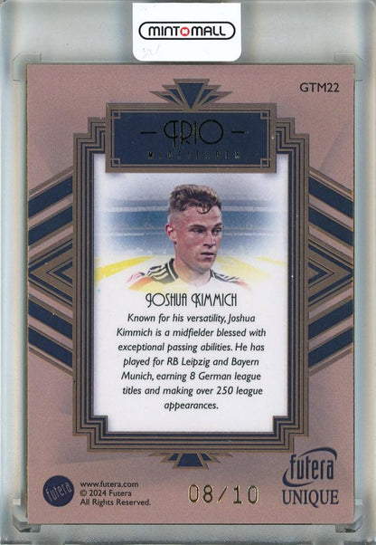2024 Futera Unique Joshua Kimmich #GTM228/10 Germany