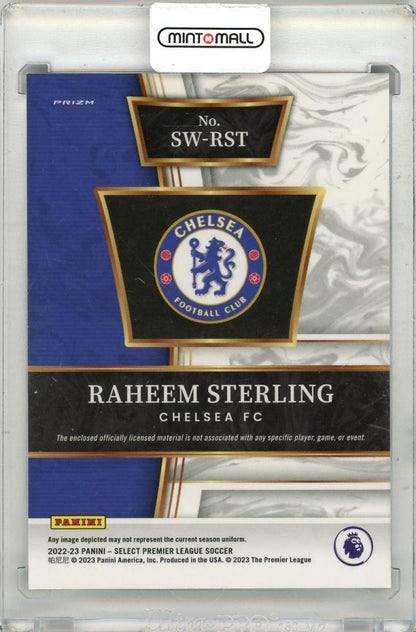 2022-23 Panini Select Premier League Raheem Sterling Jersey