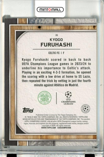 2023-24 Topps Museum Collection Kyogo Furuhashi #35