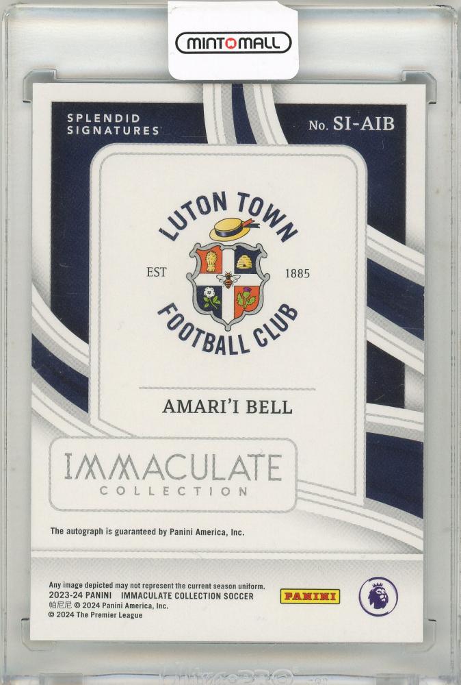 2023-24 Panini-Immaculate Collection Soccer Amari