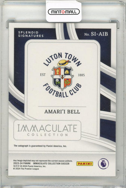 2023-24 Panini-Immaculate Collection Soccer Amari