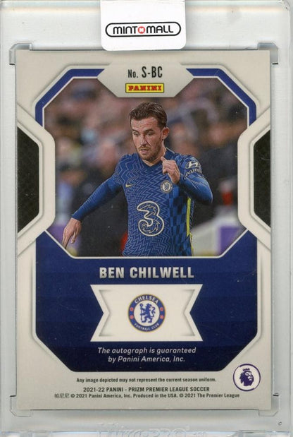 2021-22 PANINI Prizm English Premier League Ben Chilwell Signatures #30 Chelsea FC