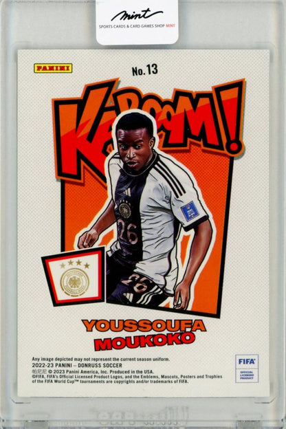 2022-23 Panini Donruss Youssoufa Moukoko Kaboom!