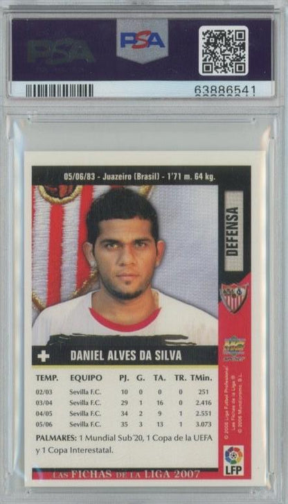 2006 Mundicromo Daniel Alves da Silva #600PSA6 Sevilla F.C