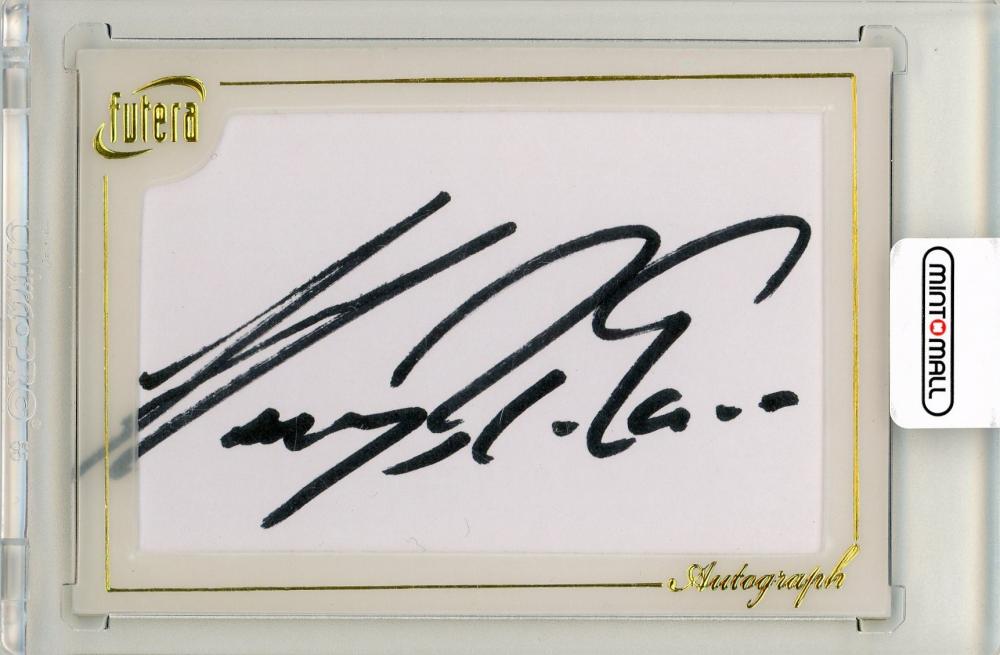 Futera Unique WORLD FOOTBALL 2023/24 Harry Redknapp 24ct Gold Plated Framed