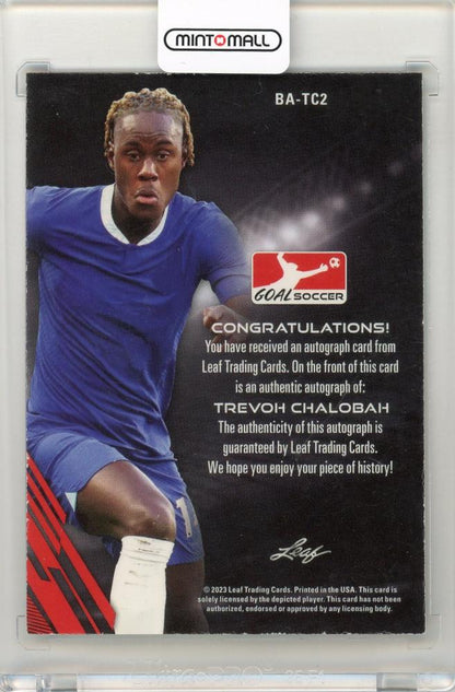 2023 Leaf Goal Soccer Trevoh Chalobah Autograph Card