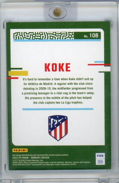 2023-24 DONRUSS SOCCER Koke Atletico De Madrid 14/49