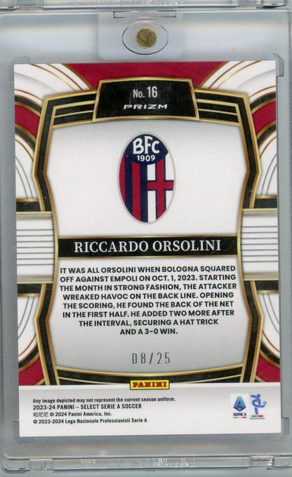 2023-24 Select Serie A Riccardo Orsolini 08/25 Bologna FC